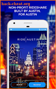 Ride Austin Non-Profit TNC screenshot