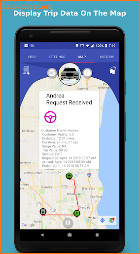 Ride Companion for Uber and Lyft Drivers screenshot