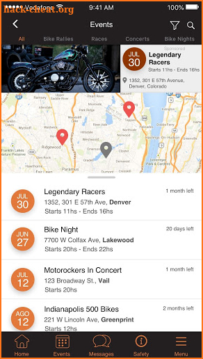 Ride Guide screenshot