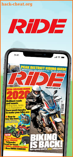 RiDE: The Motorcycle Magazine screenshot