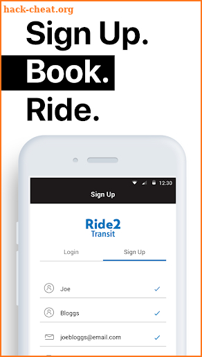 Ride2 Transit screenshot