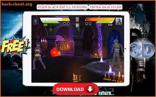 Rider Battle : Black Satria Vs All Rider Ultimate screenshot