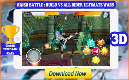 Rider Battle : Build Vs All Rider Henshin Fight screenshot