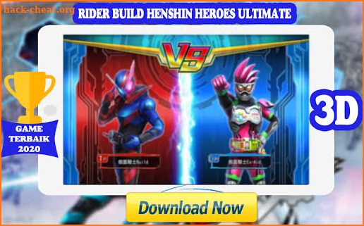 Rider Fighters Build Henshin Legend Ultimate 3D screenshot