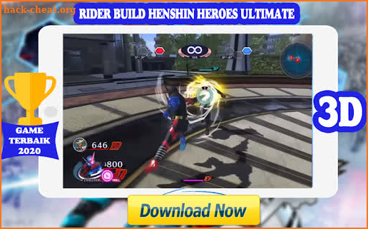 Rider Fighters Build Henshin Legend Ultimate 3D screenshot
