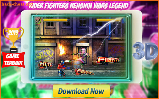 Rider Fighters Ex-Aid Henshin Gamer Legend 3D screenshot