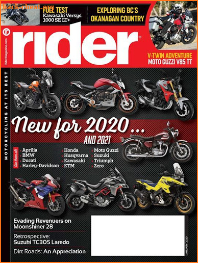 Rider Magazine screenshot