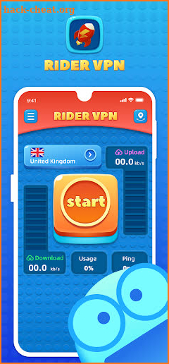 Rider VPN-betternet proxy screenshot
