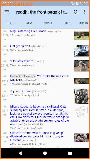 rif is fun for Reddit screenshot
