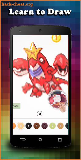 ► Pokees ◄ - Color Pixel by Number screenshot