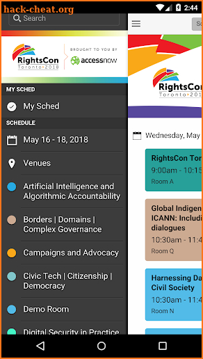 RightsCon screenshot