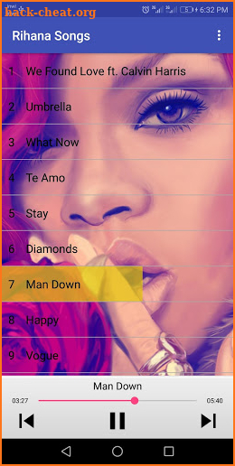 Rihanna Songs (without internet) screenshot