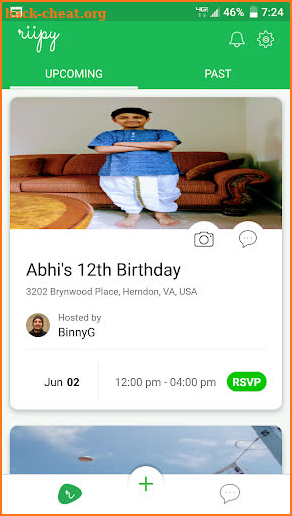 Riipy Invitations screenshot