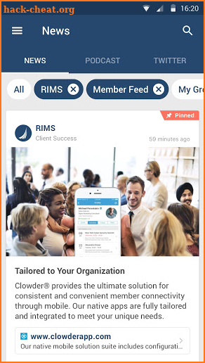 RIMS - Risk Management Society screenshot