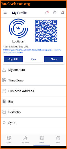 Ring My Loctician: Booking App screenshot