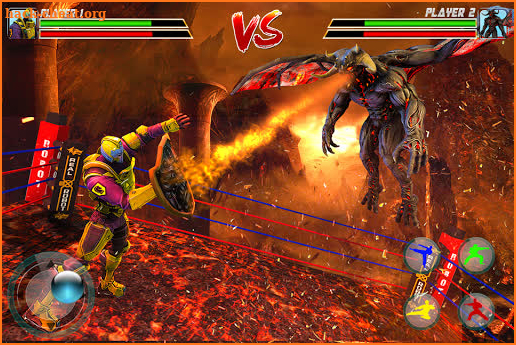 Ring Robot fighting games – Real Robot ring battle screenshot