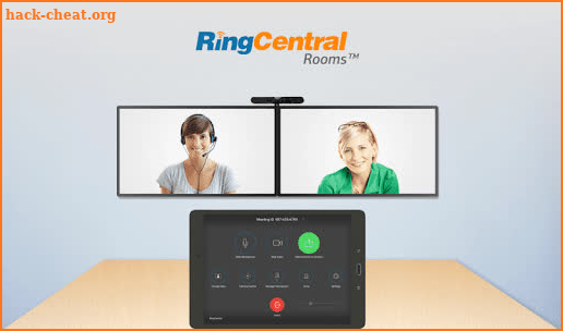 RingCentral Meetings Rooms screenshot