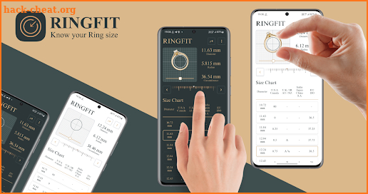 RingFit - Ring Size Finder App screenshot