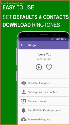 Ringo Ringtones 2019 for Android free screenshot