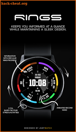 Rings - Watch Face screenshot