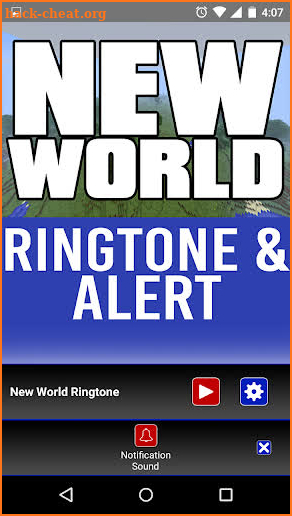 Ringtone & Alert of New World screenshot