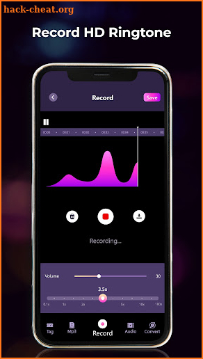 Ringtone editor, Mp3 cutter screenshot