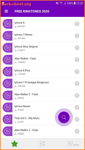 Ringtone, Free Music Ringtones screenshot
