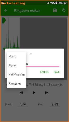 Ringtone Maker - Mp3 Editor and Mp3 Cutter screenshot