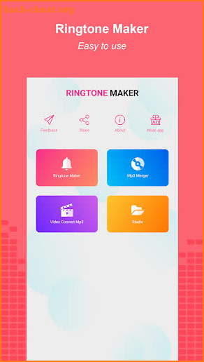 Ringtone maker - music editor screenshot