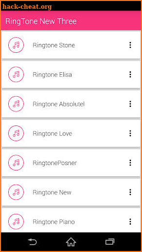 RingTone New Three screenshot