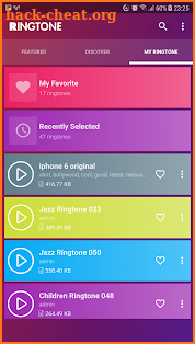 Ringtones Free For Android screenshot