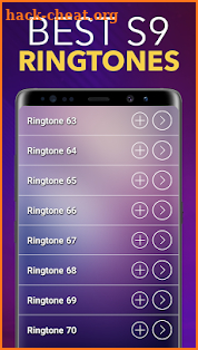 Ringtones Galaxy S9 / S9 Plus Notification Sounds screenshot