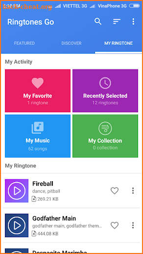Ringtones Go: Best free ringtones for personalize screenshot