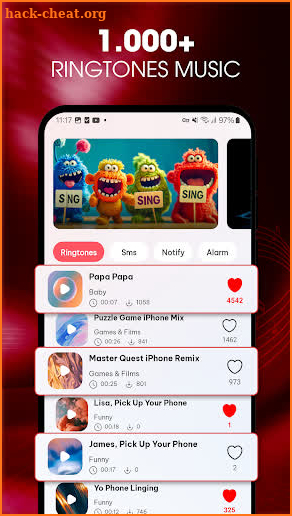 Ringtones Music for Android screenshot