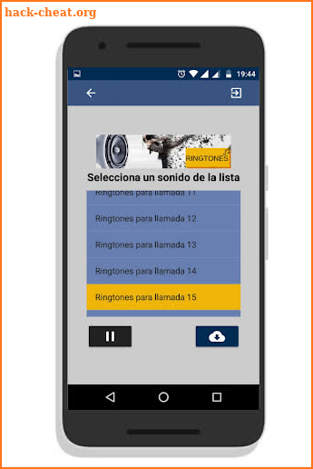 Ringtones para llamadas y chats gratis screenshot