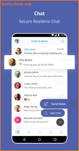 Ringy : Free Secure Chat & Calls screenshot
