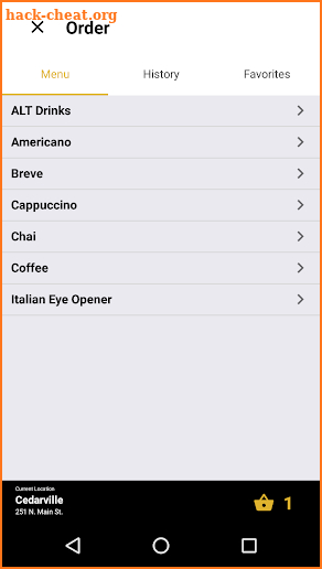 Rinnova Coffee screenshot