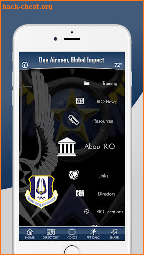RIO Connect IMA Mobile Wingman screenshot