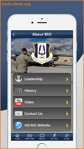 RIO Connect IMA Mobile Wingman screenshot