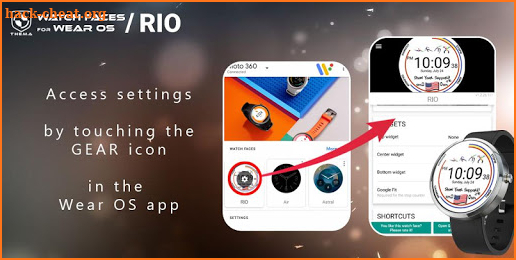 Rio Watch Face screenshot