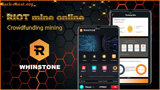 Riot-Blockchain Mining screenshot