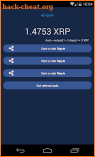 Ripple(XRP) Coin Faucet V2 screenshot