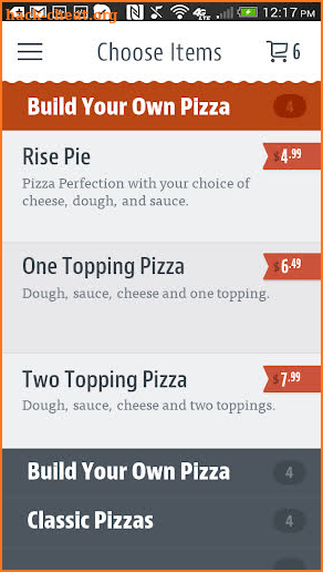 Rise Pies screenshot