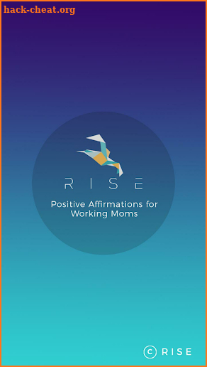 Rise - Positive Self Affirmations for Working Moms screenshot