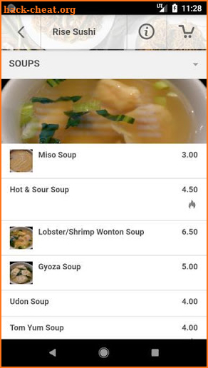 Rise Sushi screenshot