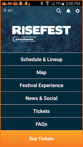 RiseFest screenshot