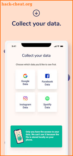 Rita Personal Data screenshot