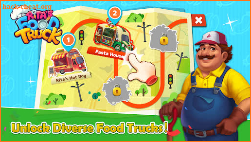 Rita's Food Truck:Cooking Game screenshot