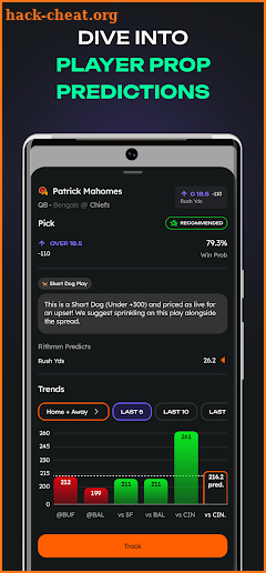 Rithmm - AI Sports Betting screenshot