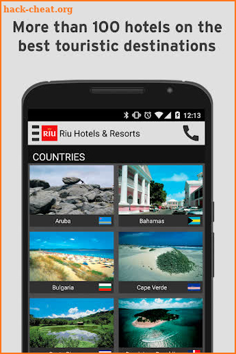 Riu Hotels & Resorts screenshot